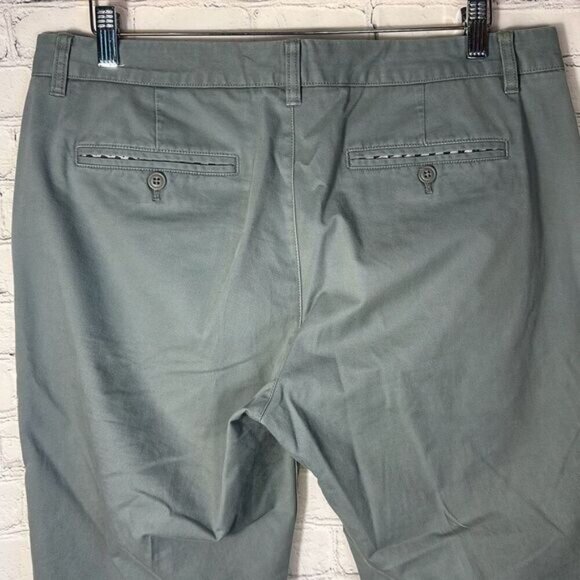 Bonobos Mens Khaki Slim Green Chino  Pants W34 L34 - Picture 5 of 10